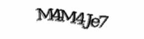Security check image, please type the characters shown