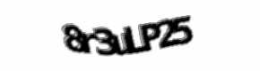 Security check image, please type the characters shown