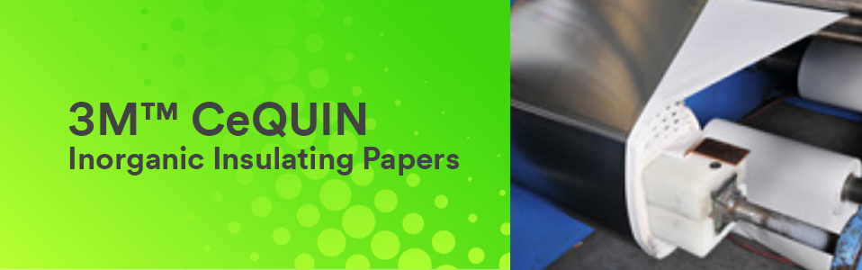 Cequin inorganic insulating papers