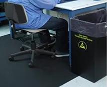 <p>The main purpose for a conductive Floor Mat is to eliminate static charge from work areas and from the personnel who enter them. Well-traveled circuit assembly areas, for example, need Floor Mats throughout and between entire areas to protect valu…