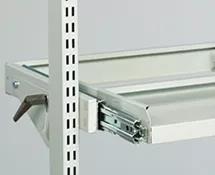 <p>To keep your workplace organized and efficient, EIS supplies Shelving. Shelves styles include:</p> <ul> <li>Adjustable shelving</li> <li>Instrument/Utility shelving</li> <li>Reel shelving</li> <li>Accessories: Dividers, Backsplash</li> </ul> <p>Ea…