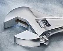 Many trusted brands of alloy steel adjustable wrenches and wrench sets, known for their utility and durability. Special features, like cushioned and insulated grips, slide button adjustment mechanism, and very large jaw capacities all available.…