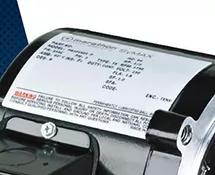 <p>Nameplates are crucial parts of <a href="/electric-motors/">electric motors</a>. The National Electrical Manufactures Association (NEMA) designates basic layout and spatial criterion to be coded on to the motor's nameplate. Typically, nameplates w…