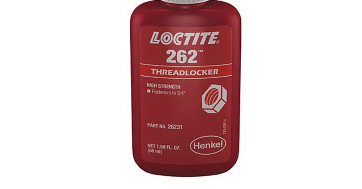 Loctite 262 High Strength Thixotropic Threadlocker, 50mL Bottle