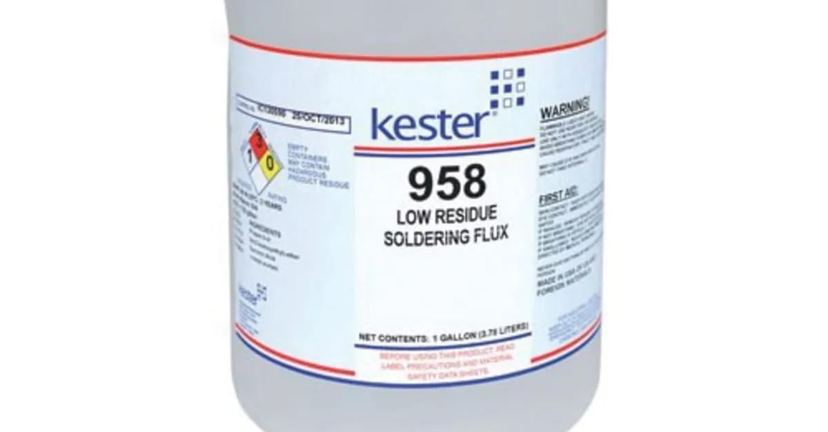 Kester 958 No-Clean Soldering Flux | EIS