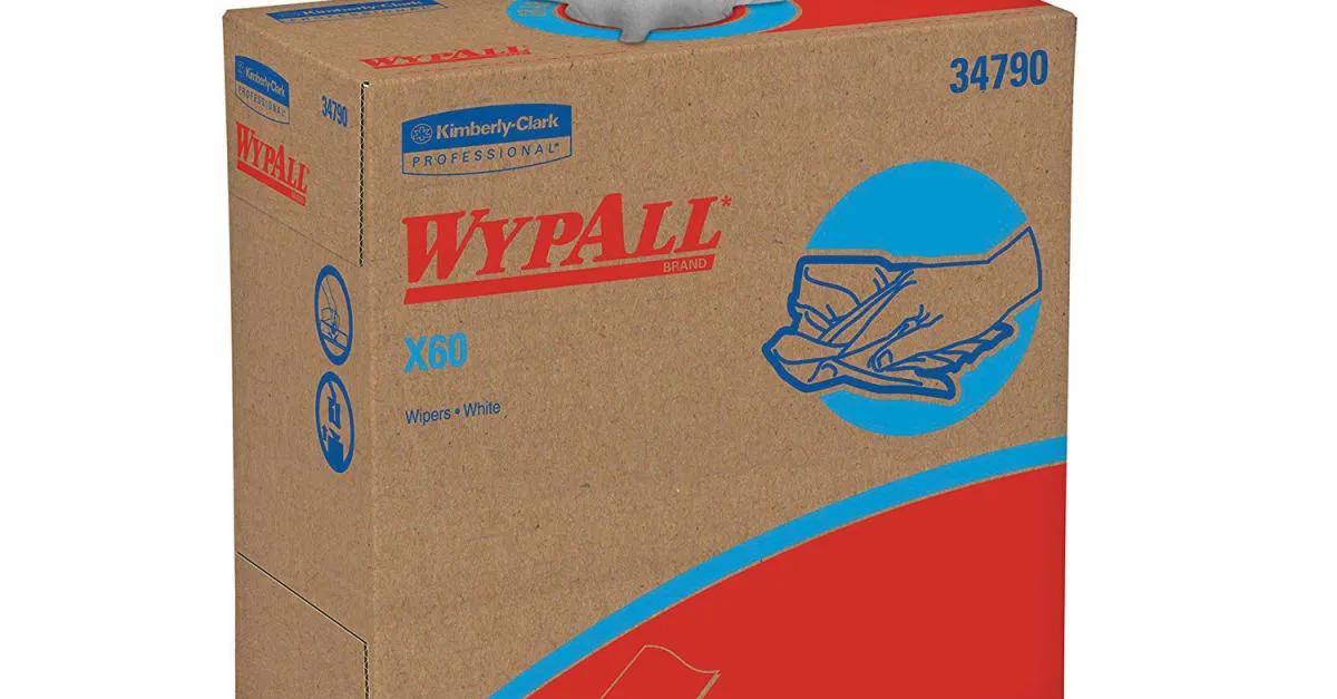 Kimberly Clark 34790 WypAll® X60 Cleaning Wipes, 9.1