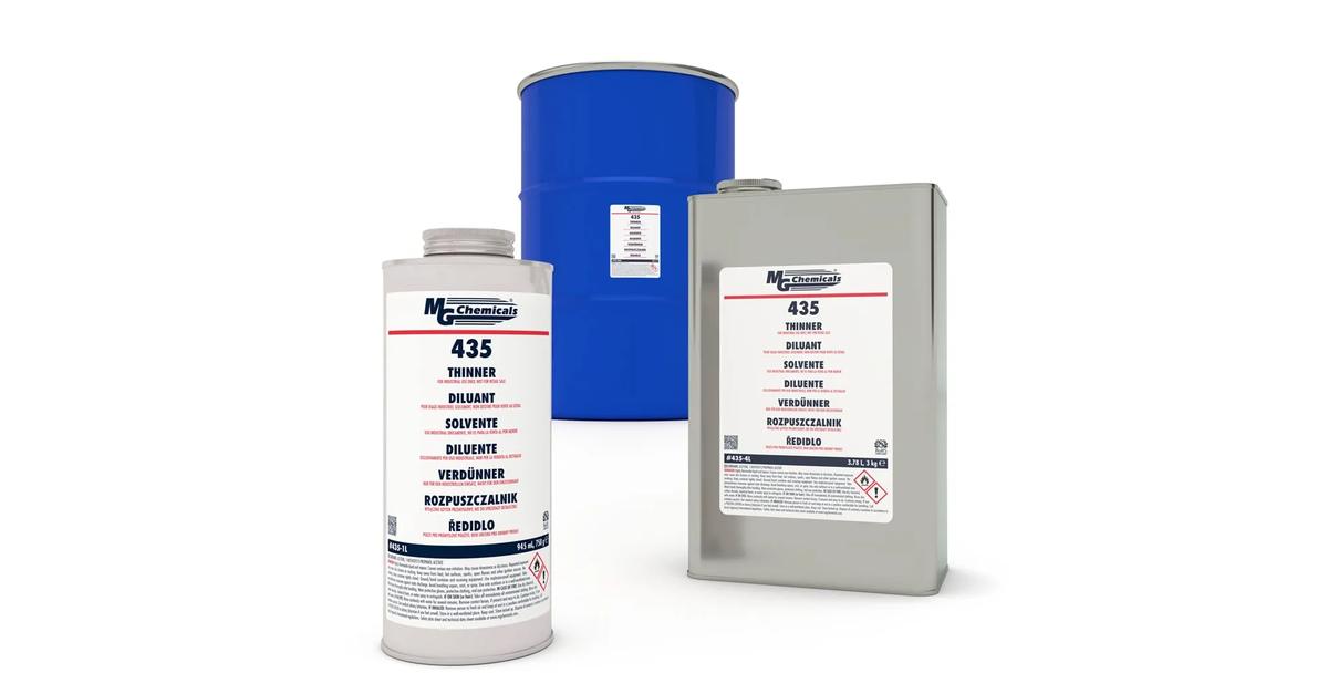 MG Chemicals 435-1L Thinner Is A Super-Fast Drying Thinn | Midpoint Bearing