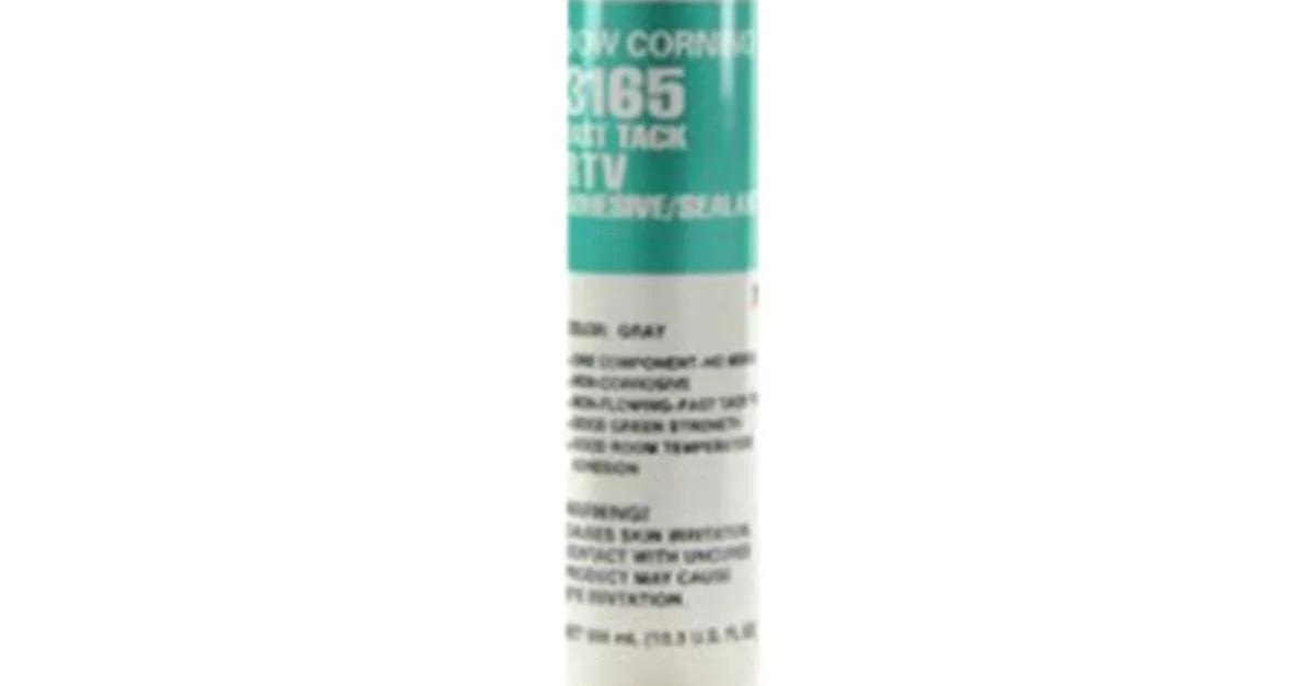 Dow 3165 Fast Tack Adhesive Sealant, 305mL Cartridge, Gray | Midpoint ...