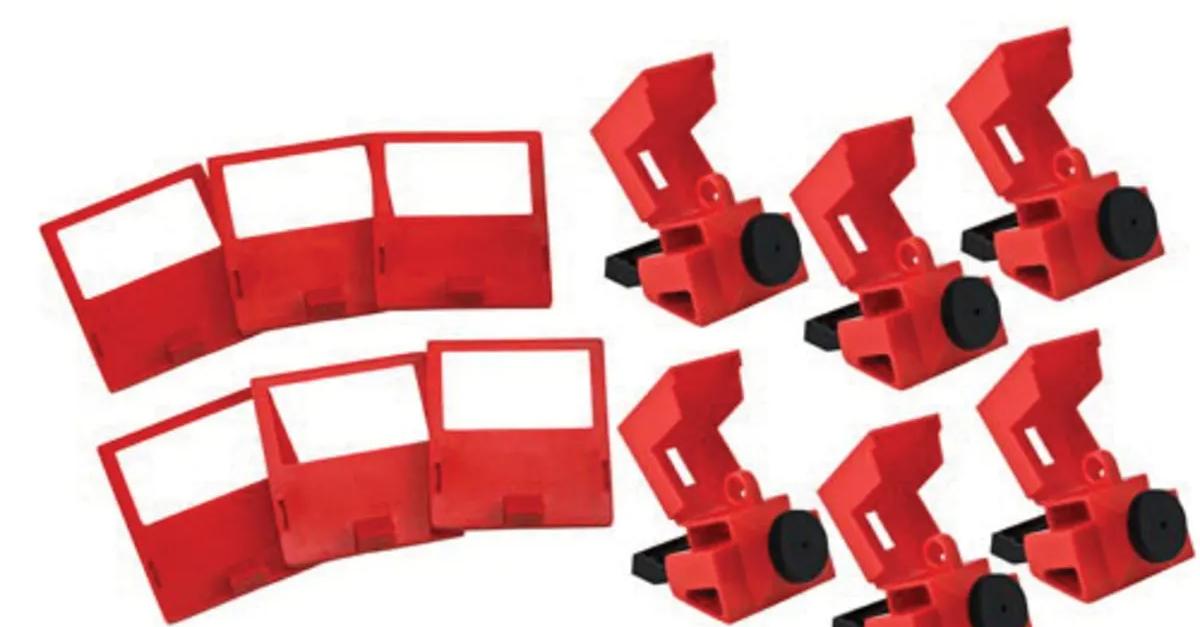 R　3点 Brady 65966 Clamp-On Circuit Breaker Lockout, 2-3/16