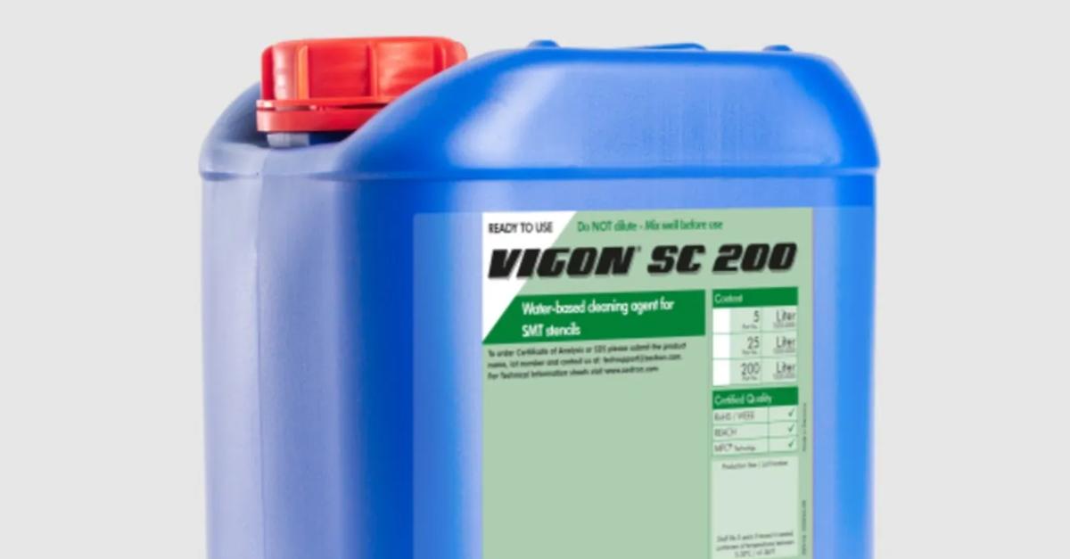 Zestron 0330-0025 Vigon SC 200 Stencil Cleaner Concentrate, 25 L | EIS