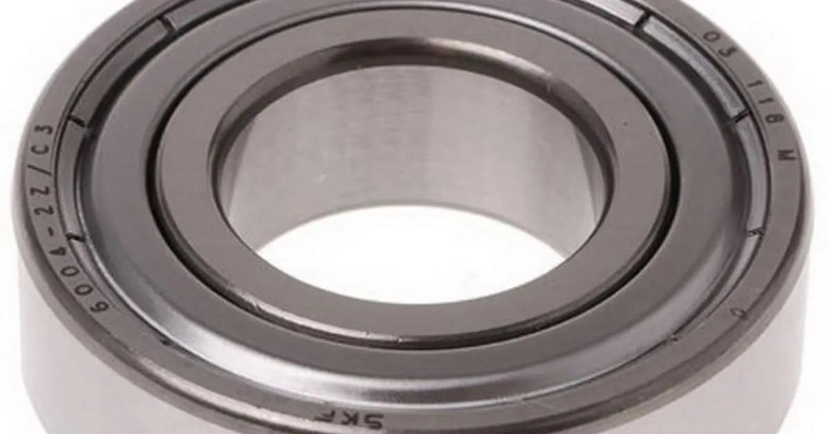 SKF 6004-2Z Single Row Deep Groove Radial Ball Bearing, 20 mm Bore