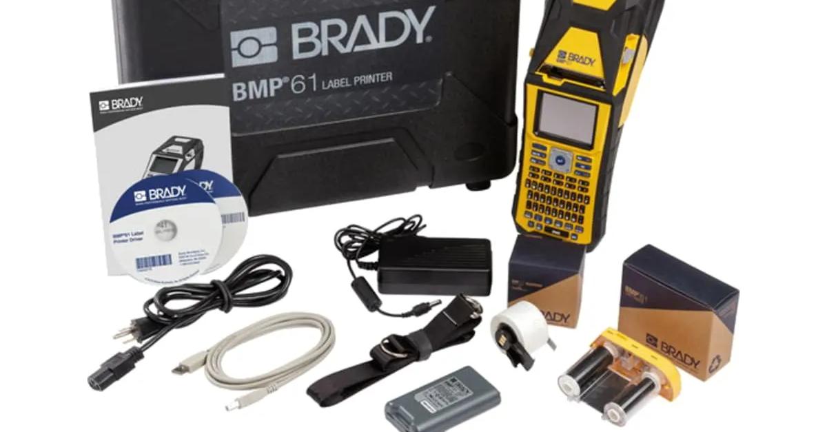 Brady BMP61 Handheld Portable Label Printer, 300dpi | EIS