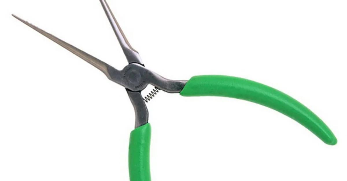 Xcelite NN7776V Extra Long Nose Plier, 150 mm L, Needle Tip