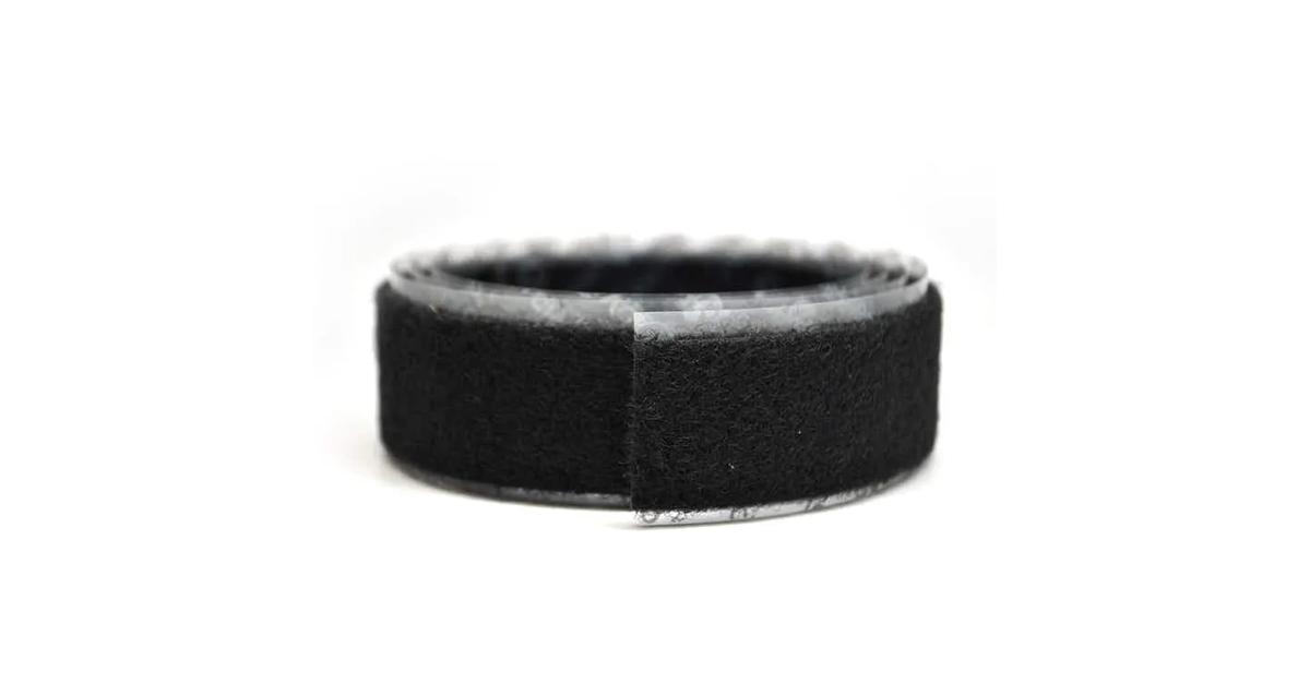 FASTENation 581KP5E Adhesive Transfer Tape, 5/8 in, Loop, Rubber #15 ...