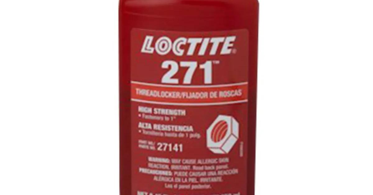 Loctite 271 Low Viscosity High Strength Threadlocker, 250mL Bottle