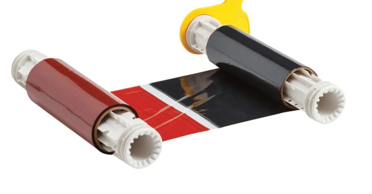 Brady 13521 Two Color Printer Ribbon, 6-1/4