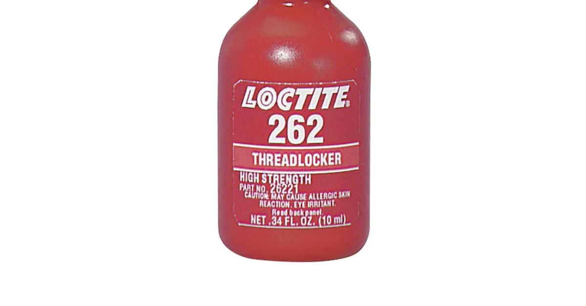 Loctite 262 High Strength Thixotropic Threadlocker, 10mL Bottle
