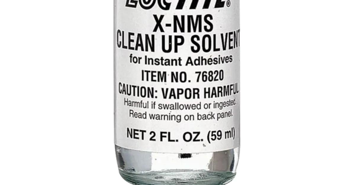 Loctite 76820 Clean Up Solvent, 2 oz Bottle, Clear | EIS