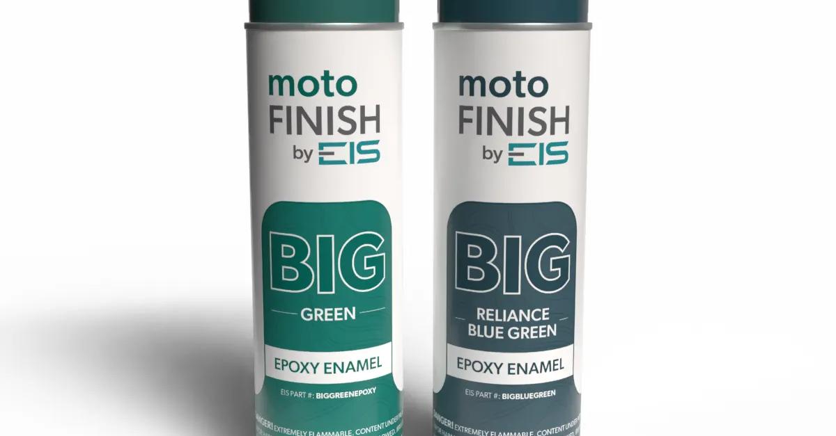 ブルー・イン・グリーン motoFINISH by EIS Epoxy Enamel Paint, 20 oz Can, Blue/Green