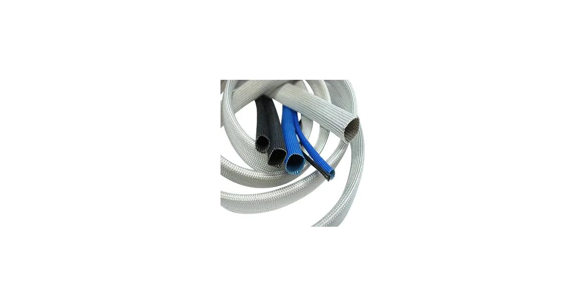 Delfingen Nu-Flex HTS-520-ACRC Saturated Uncoated Fiberglass Sleeve ...