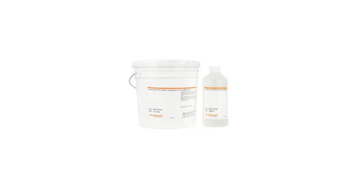 Dow RTV 4230-E Xiameter® Silicone Rubber Adhesive, 4.4kg Kit, White ...