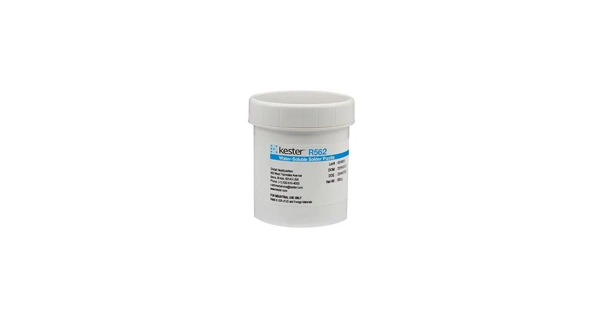 Kester R562 Type 3 Solder Paste, Sn63 Pb37, Silver Gray, 600g Cartridge ...