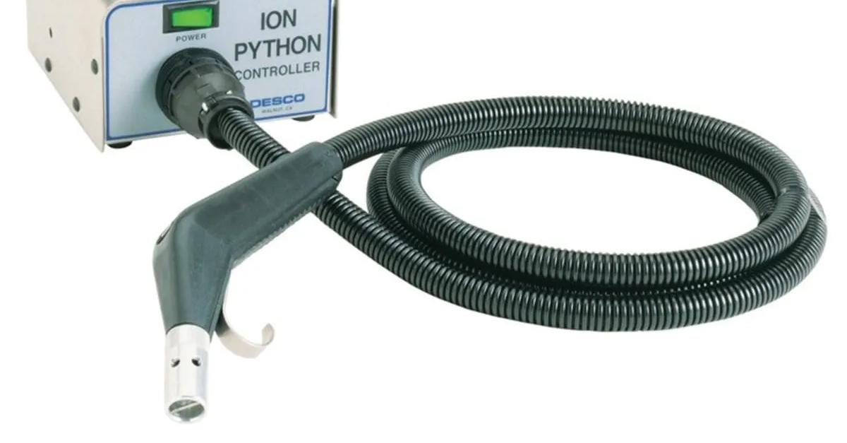 Desco 19587 Bench Top Ion Python Hand Gun, 120VAC, 3.5 cfm at 30 psi | EIS