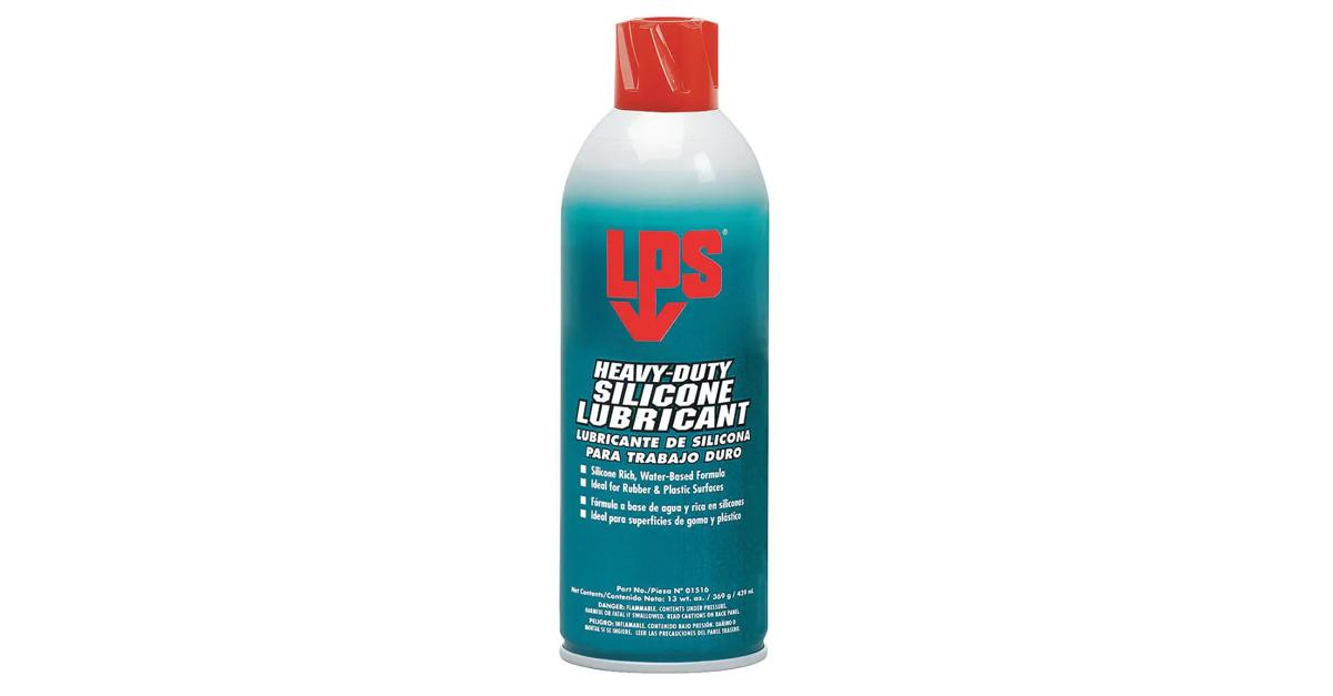 LPS 01516 Heavy Duty Silicone Lubricant, 13 oz Aerosol Can, White | EIS