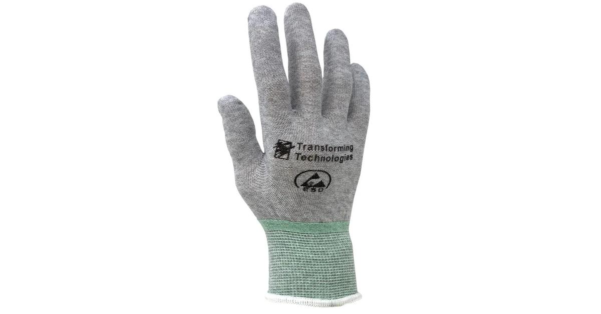 Transforming Technologies GL4503 ESD Inspection Gloves, Plain
