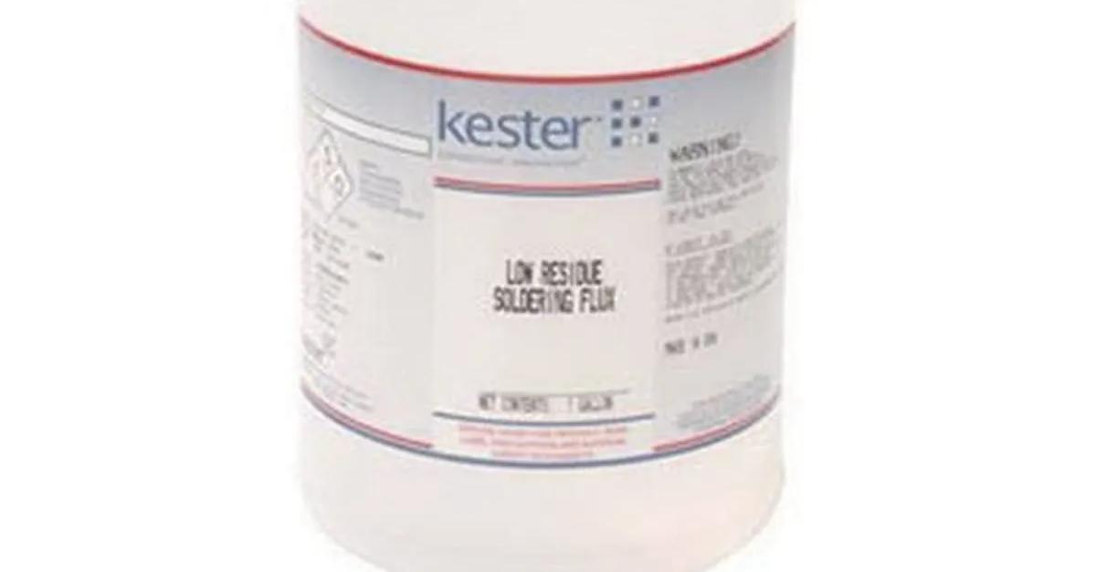 Kester 2166-BN Organic Activated Soldering Flux, 1 gal Bottle, Amber | EIS