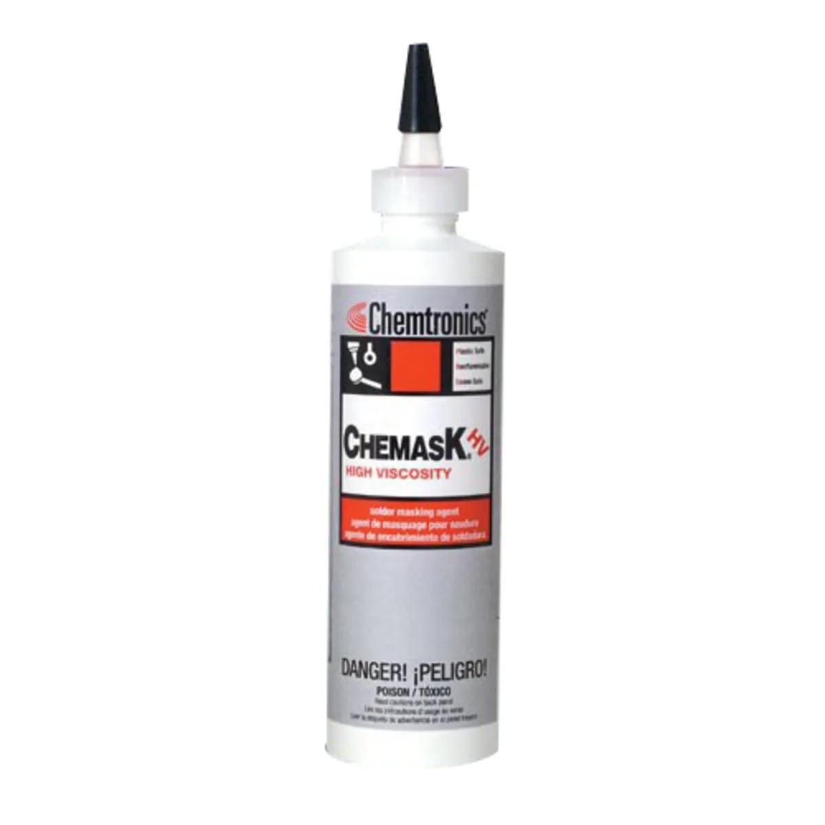 ITW Chemtronics CHV8 Chemask® Solder Mask, 8 oz Squeeze Bottle, Opaque ...