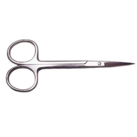 The image shown is representative of the product family and may not specifically be the individual item. The Clauss 12100 is a electronic scissors with long blades and needle sharp points. Double plated chrome over nickel. Ring bows. - Clauss electric…