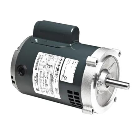Marathon 230V 1-Phase C-Face Footless Mount Drip proof (DP) Enclosure Selective Counter-Clockwise Oil Burner Motor, MFR ID MA-115/230-CFF-DP-AOP-OBM