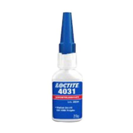 The image shown is representative of the product family and may not specifically be the individual item.  Loctite 4031 Prism medical device adhesive, very low viscosity, low odor/low bloom, one-part room temperature cure, surface insensitive instant ad…