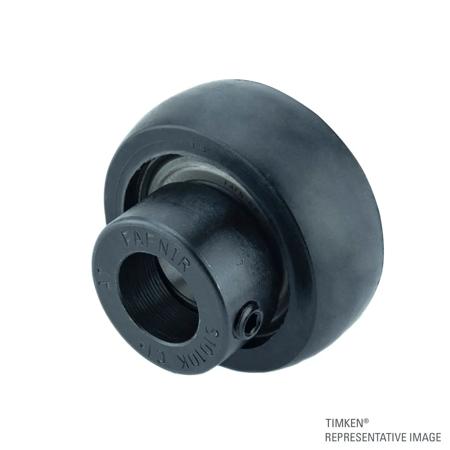 The image shown is representative of the product family and may not specifically be the individual item.  Designed to maximize performance, Timken® Fafnir® ball bearing inserts are designed for straight shafts and can be positioned without shoulders, l…