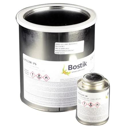 The image shown is representative of the product family and may not specifically be the individual item. Bostik 7132-R Solvent Based Adhesive. - Bostik 7132-R Series Solvent Based Adhesive, Container Size: 54 gal, Container Type: Drum, Form: Liquid, A…