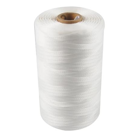 The image shown is representative of the product family and may not specifically be the individual item. Saylor Lacing Tape, Natural, Width: 0.081 - 0.099 Inch, 575 Yard/lb Length, Thickness: 0.013 - 0.019 Inch, Nylon Backing, Tensile Strength: 70 lb,…