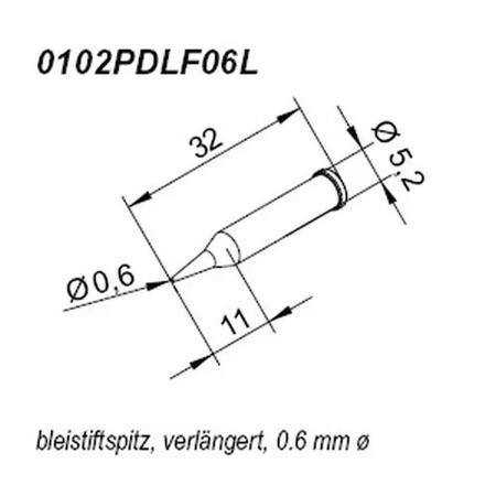 Kurtz Ersa-Soldering Tips-0102PDLF06L/SB-Images