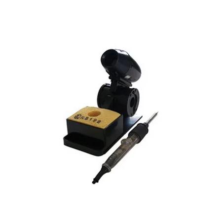 The image shown is representative of the product family and may not specifically be the individual item.  This station provides a very space efficient soldering iron for any work environment. With the simple design and compact holding unit you can keep…