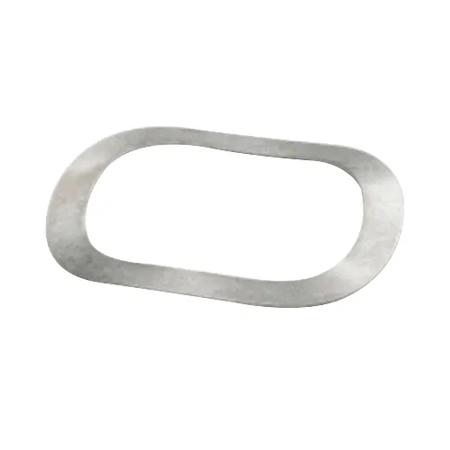 Associated Spring Raymond W6945-063 Heavy 3 Wave Spring Washer, 5.408" ID x 6.945" OD x 0.063" T, High Carbon Steel