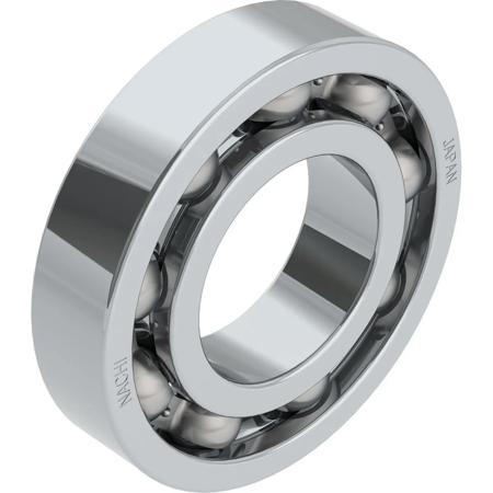 The image shown is representative of the product family and may not specifically be the individual item. Because of their versatility, Single-row, Deep-groove Ball Bearings are the most popular of all the ball bearing types. NACHI Deep-groove Ball Bea…