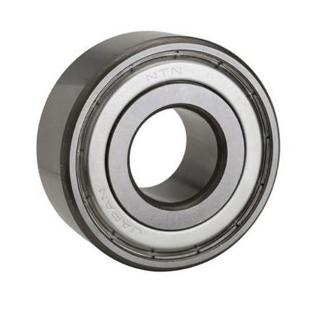 NTN 5206ZZ01 Double Row Angular Contact Ball Bearing, 20 deg, 30 mm Bore x 62 mm OD x 23.8 mm W, Double Shielded, Pressed Steel