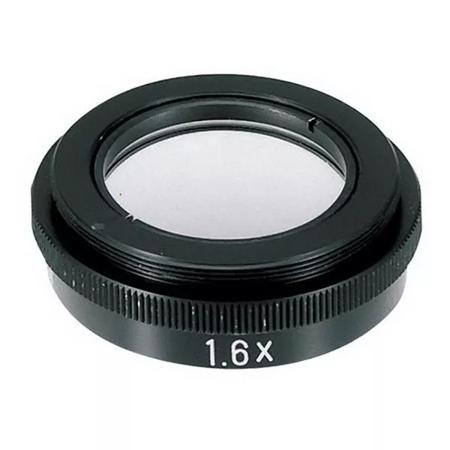 The image shown is representative of the product family and may not specifically be the individual item. Aven Auxiliary Lens, Size: 15 mm H x 54 mm dia, Magnification: 1.6X, For Use With: DSZ, NSW and SPZ Series Microscopes. - Increase in magnificatio…