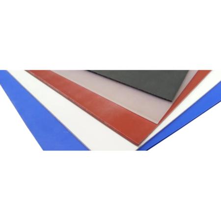 The image shown is representative of the product family and may not specifically be the individual item.  Saint Gobain NORSEAL® COHRlastic® 9050 Series Roll Format Solid Silicone Rubber, Red, 50 Durometer, 25 Yard Length, -100 to 500 °F, 0.125 Inch Thi…