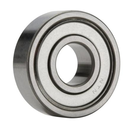 NTN 6007ZZ01 Single Row Deep Groove Radial Ball Bearing, 35 mm Bore x 62 mm OD x 14 mm W, Double Shield, Pressed Steel Cage