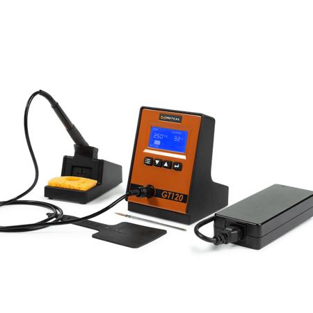 The image shown is representative of the product family and may not specifically be the individual item.  GT120 Soldering System is an adjustable temperature station that uses inductive technology as the heating mechanism. The complete system includes …
