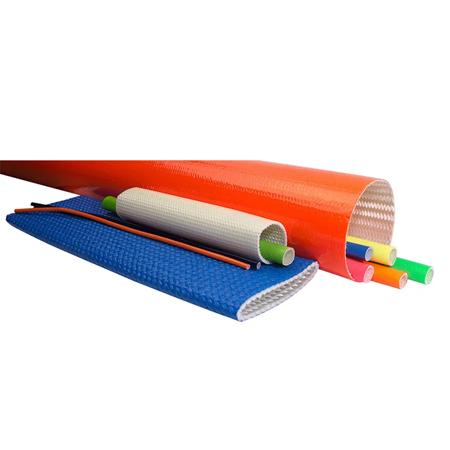 The image shown is representative of the product family and may not specifically be the individual item. Varglas 343 acrylic sleevings are produced by curing a modified acrylic resin on a continuous fiberglass braid, with A397 acrylic best characteriz…