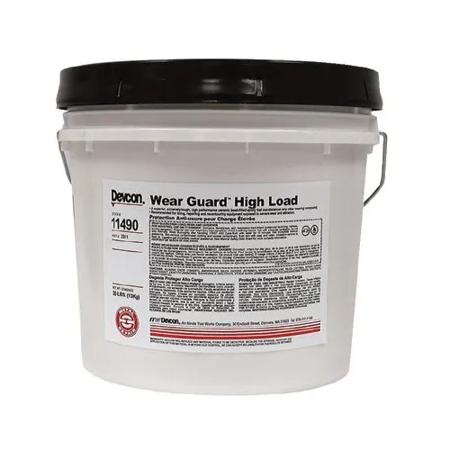 The image shown is representative of the product family and may not specifically be the individual item. Devcon Wear Guard 14601 ceramic epoxy comes in white and is packaged 30 lb per inner. Can be used with fiberglass, metal. Designed to have chemica…