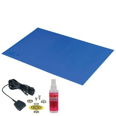 <p>Table mats are constructed of anti-static vinyl, dissipative rubber material, or solid fiberboard with a buried conductive layer. The mats and surface runners provide a path to ground and eliminate static charge from being generated when used as a…