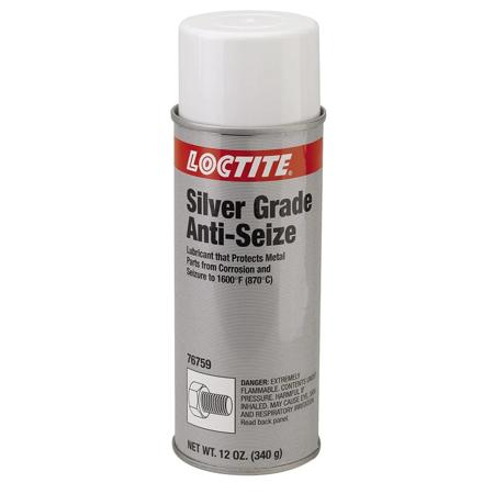 Loctite 76759 Silver Grade Anti-Seize Lubricant, 12 oz Aerosol Can